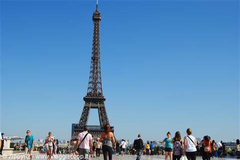 La tour Eiffel dal Trocadero
