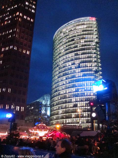 La futuristica Potsdamer Platz