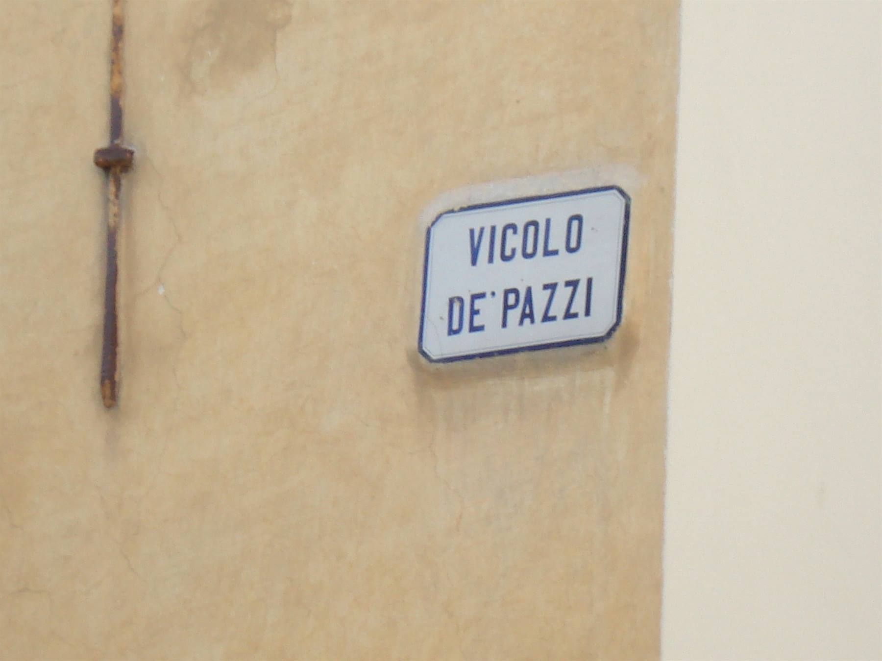 Una via particolare
