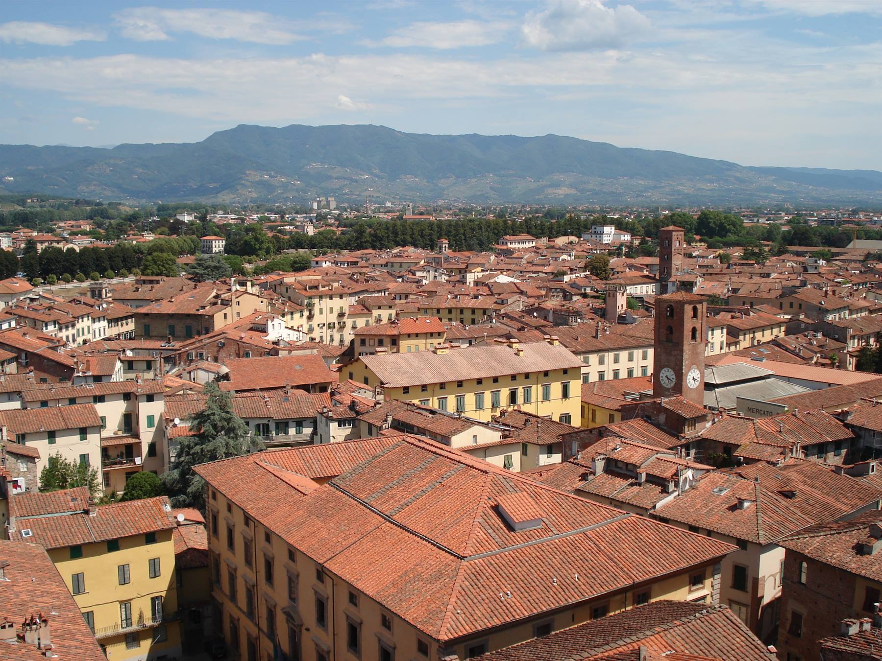 Veduta di Lucca: quel 