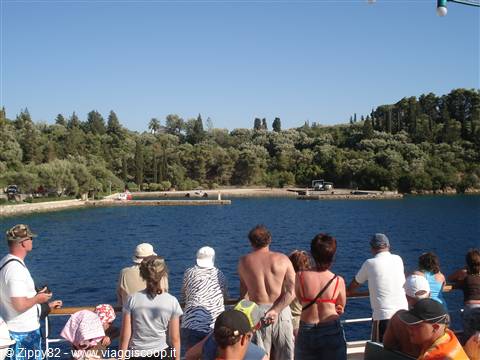 Il porto privato di Onassis sull'isola di Skorpios