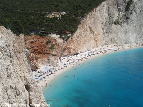 La spiaggia di Porto Katsiki