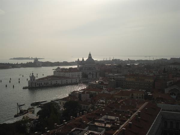 Vista della laguna dal campanile di San Marco