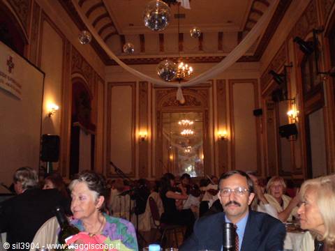 cena di gala al Jockey Club,la Plata