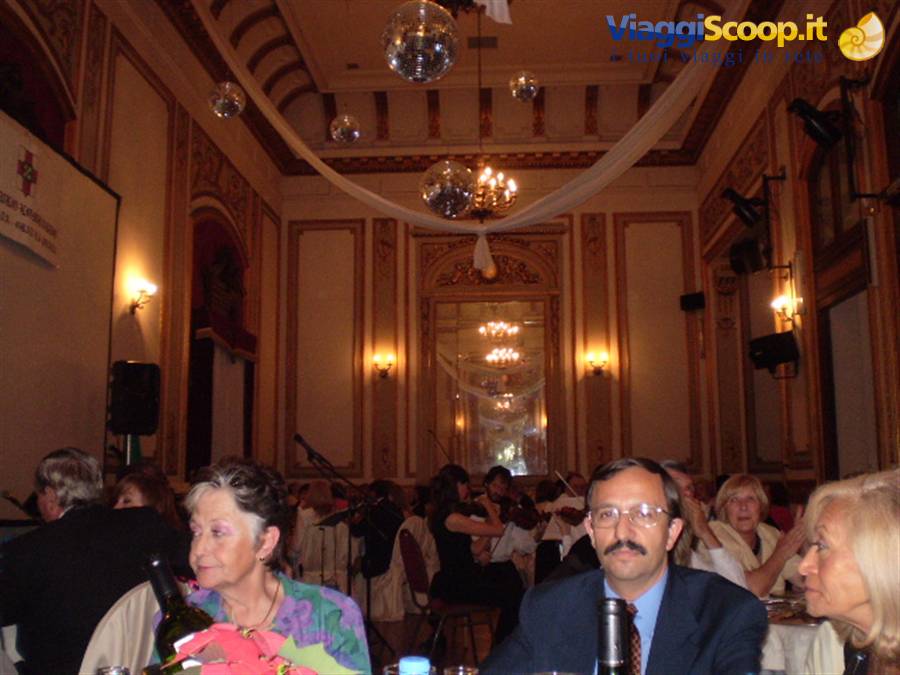 cena di gala al Jockey Club,la Plata