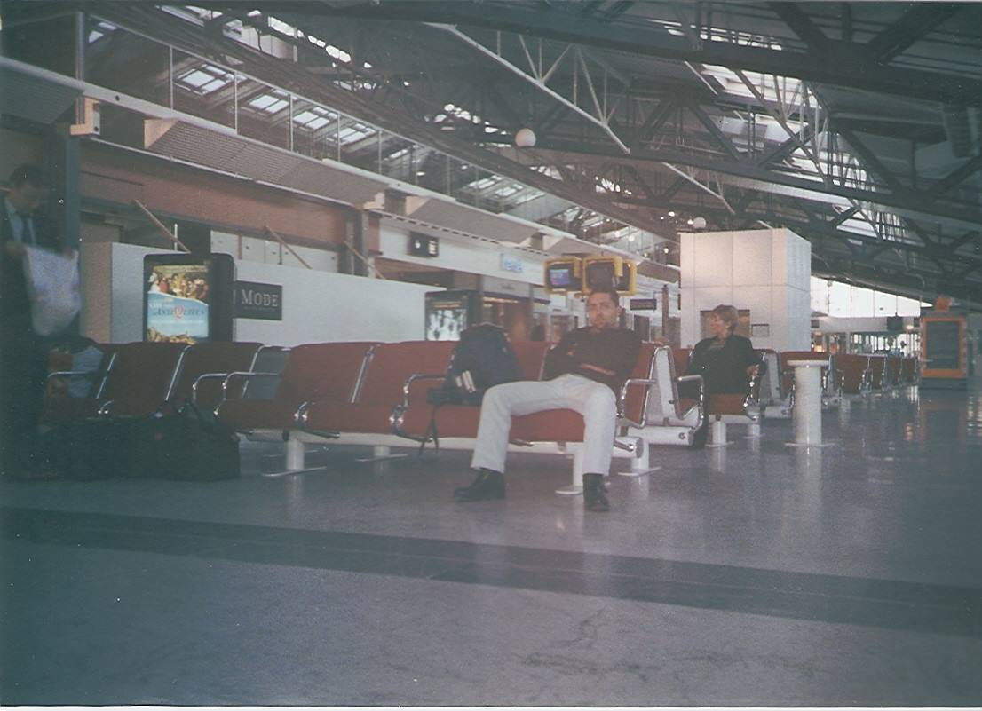 nicola all'aeroporto di Nizza