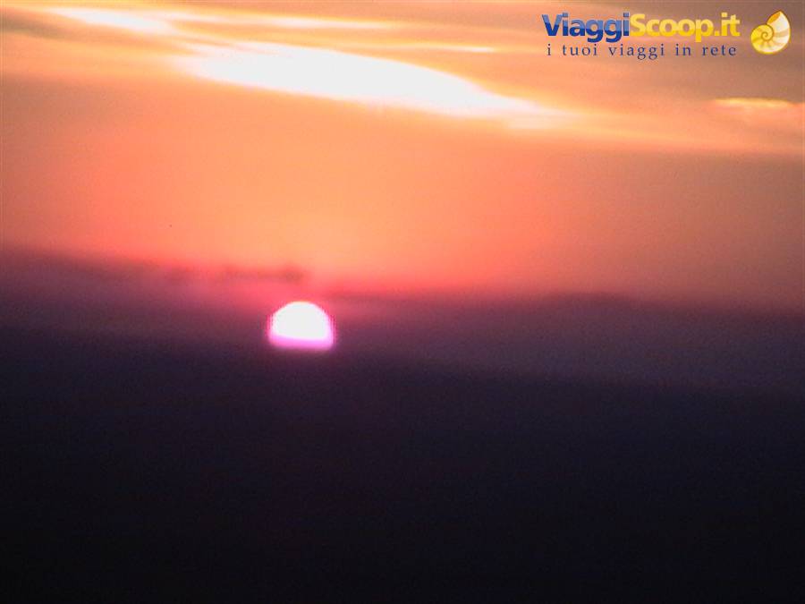 tramonto a iguasu
