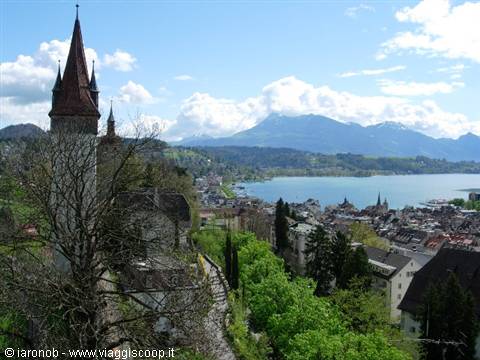 Lucerna - da sopra alle mura