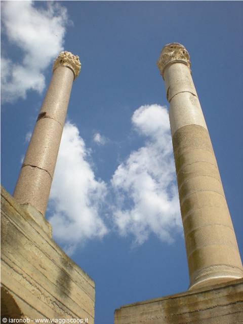 Cartagine - colonne terme