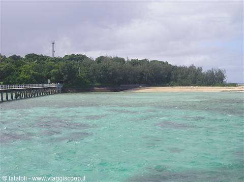 Arrivo a Green Island