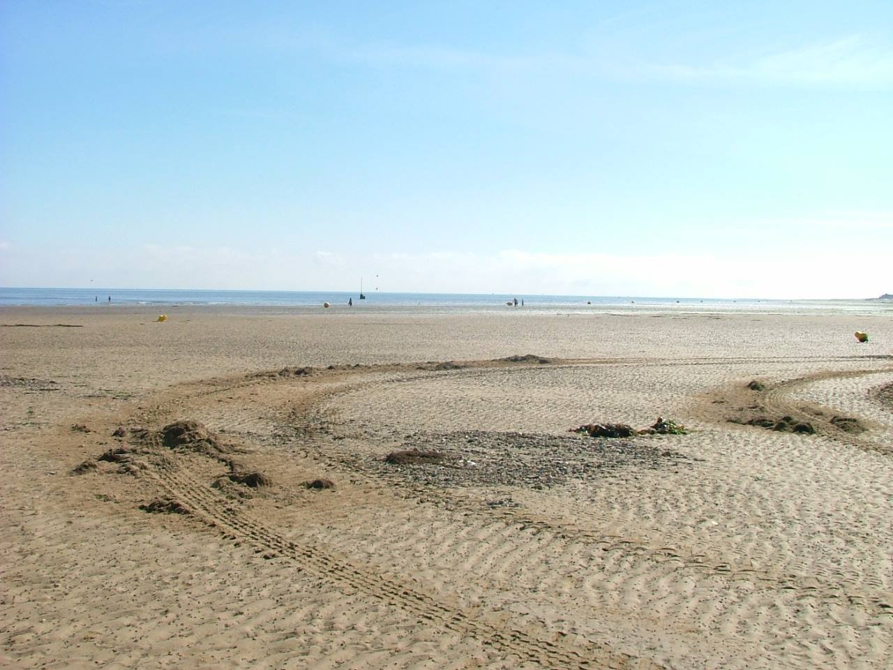 Courcelles, una delle spiagge dello sbarco alleato del 1945
