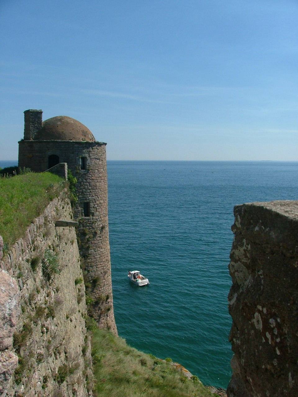 Veduta da Fort La Latte