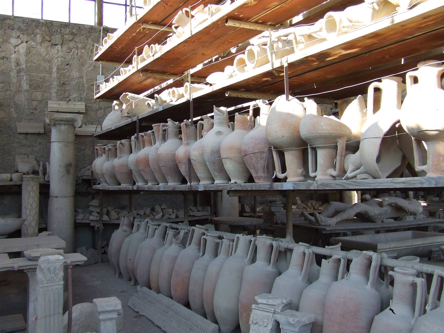 POMPEI - Reperti archeologici