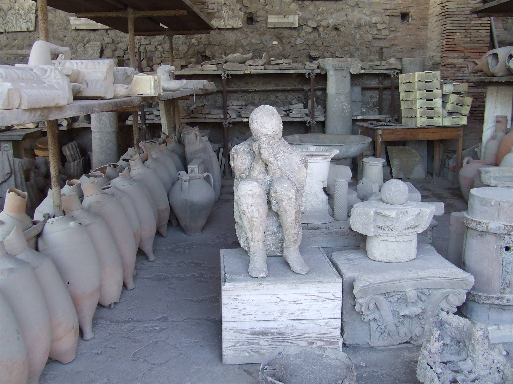 POMPEI - Calchi in gesso
