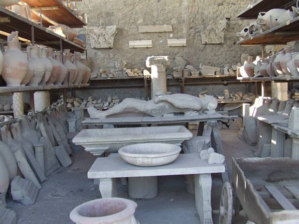 POMPEI - Calchi in gesso