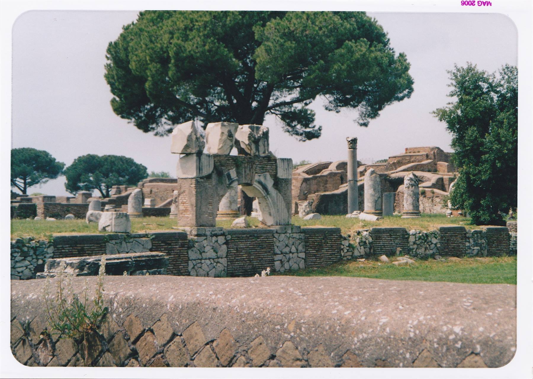 SCAVI di OSTIA : Panorama parziale