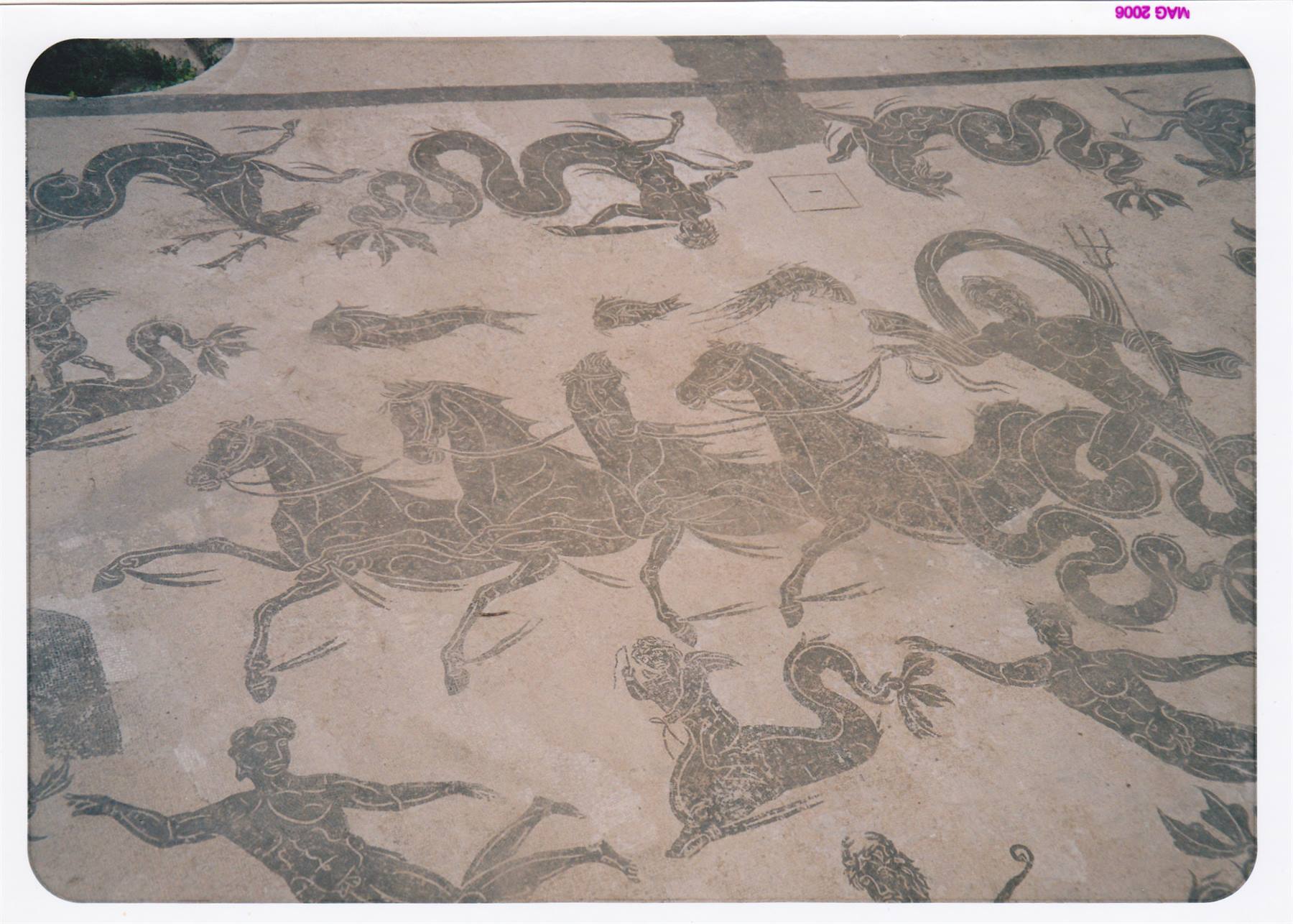 SCAVI di OSTIA : Mosaico