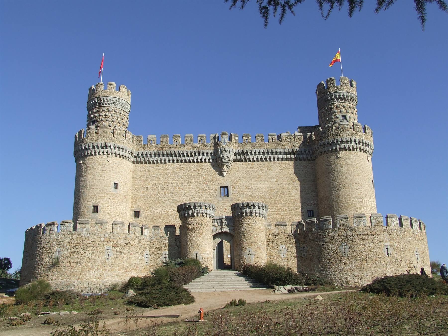 MANZANARES el REAL : Castillo