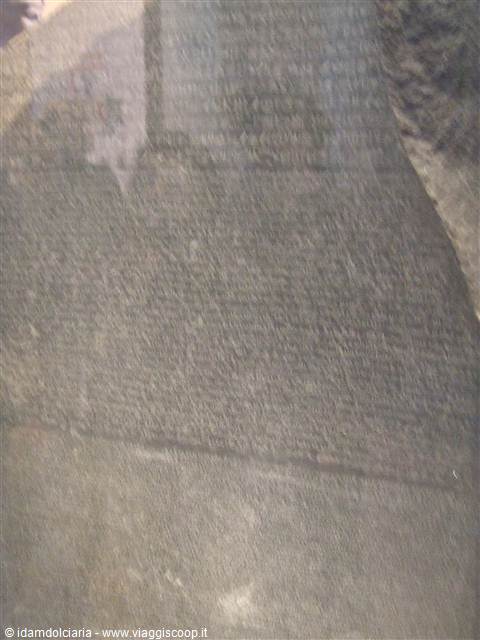 LONDRA - British Museum:Stele di Rosetta