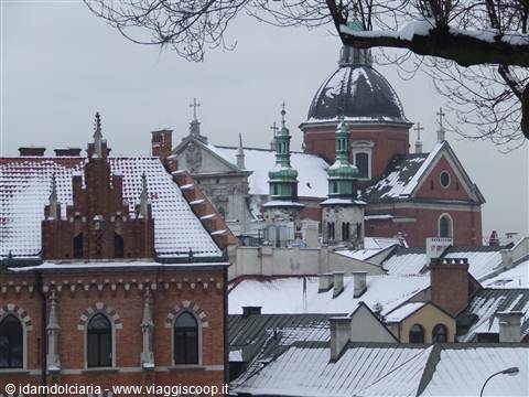 CRACOVIA - Panorama parziale sulla città
