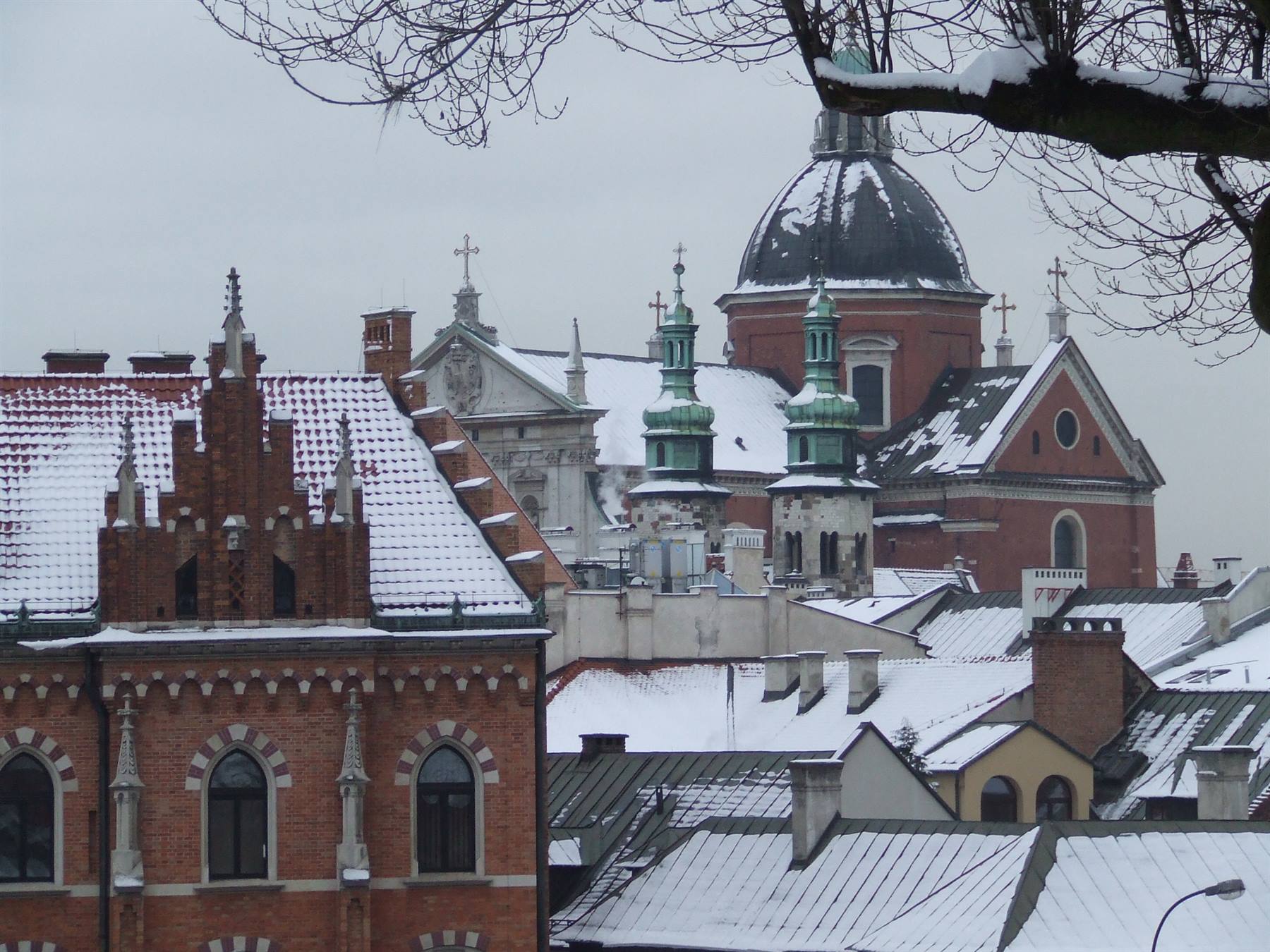 CRACOVIA - Panorama parziale sulla città