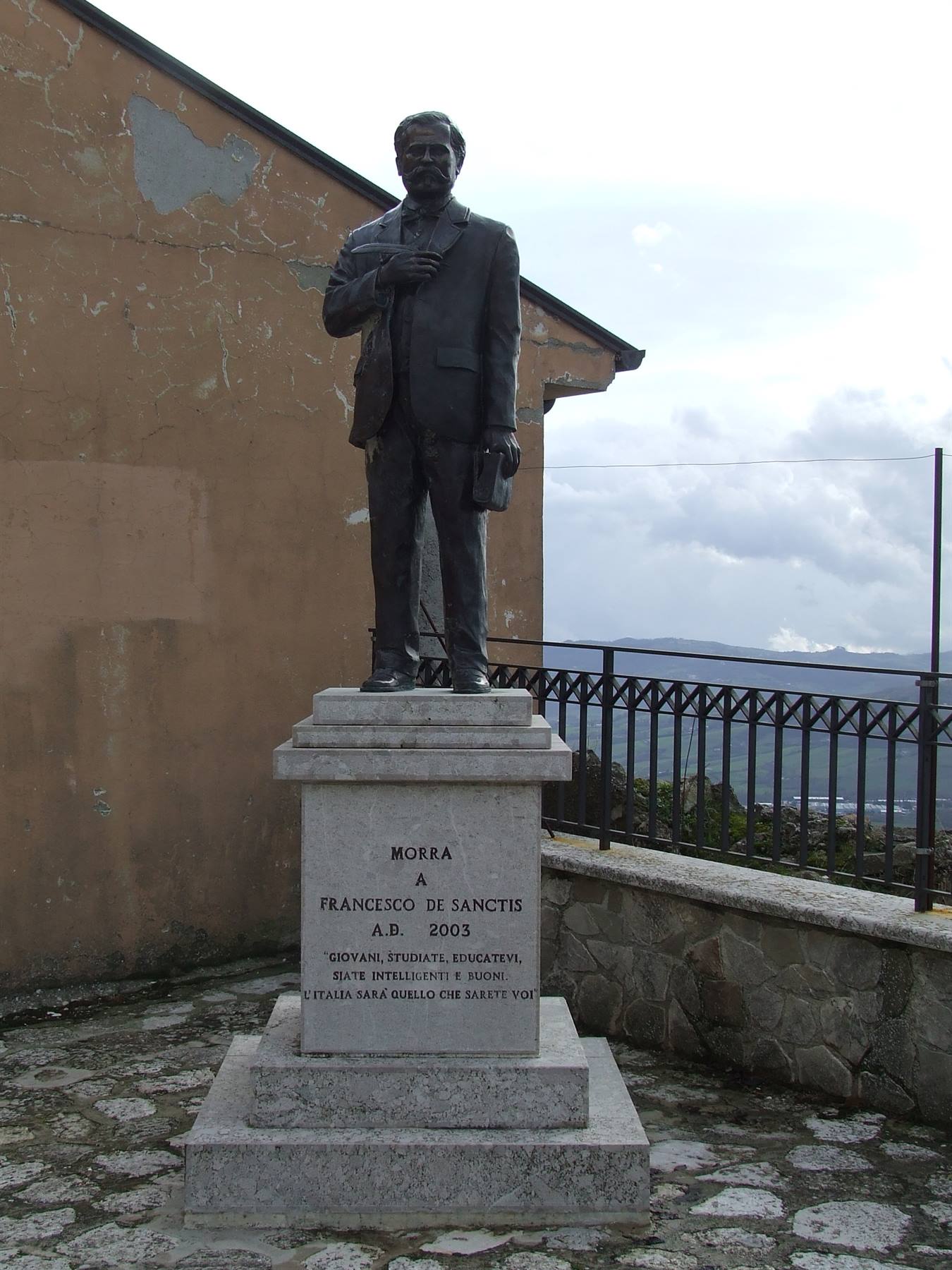 MORRA DE SANCTIS - Monumento a Francesco de Sanctis