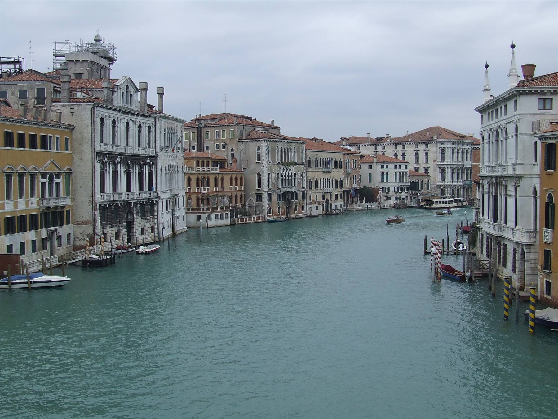 VENEZIA - Il Canal Grande dal Ponte dell'Accademia