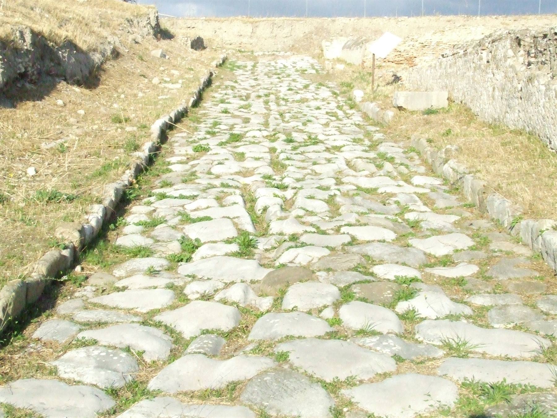 HERDONIA - Tracciato della Via Appia