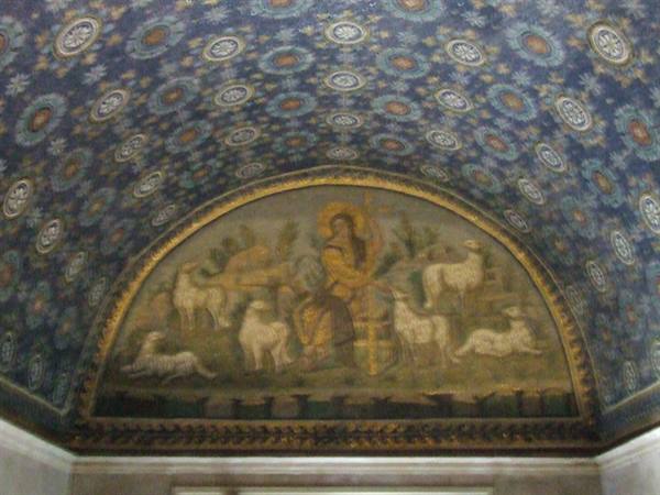 RAVENNA - Mausoleo di Galla Placidia : interno