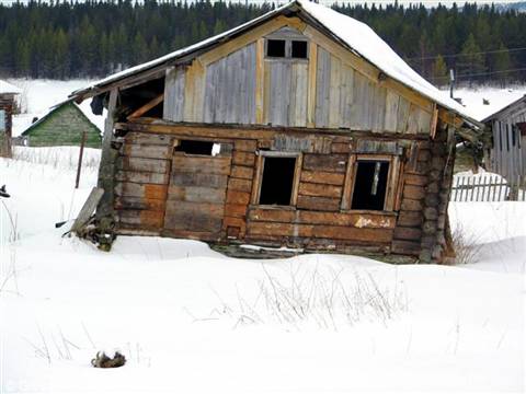 Una curiosa casa in bilico