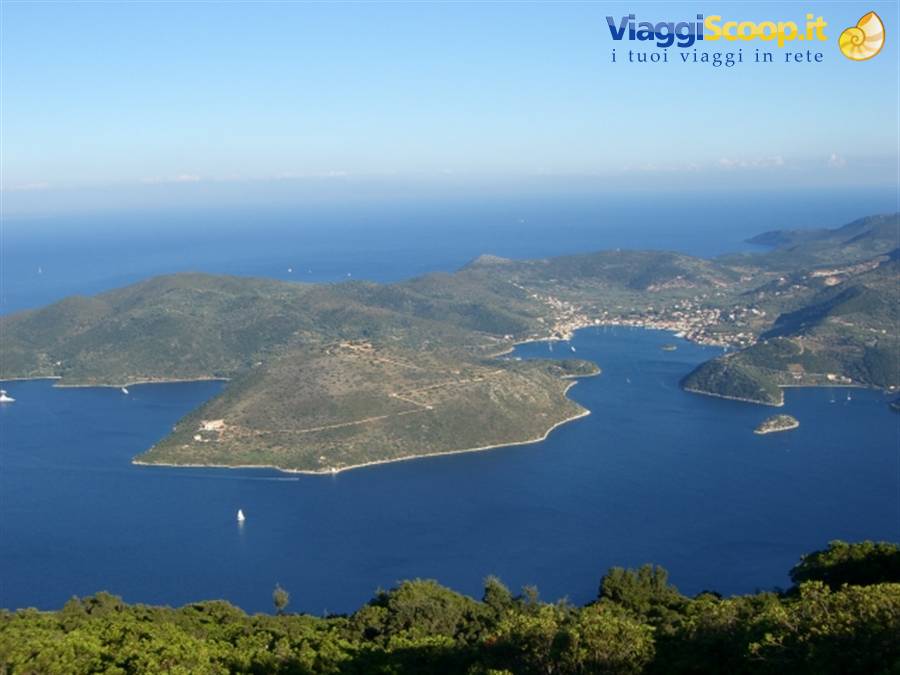 itaca dall'alto