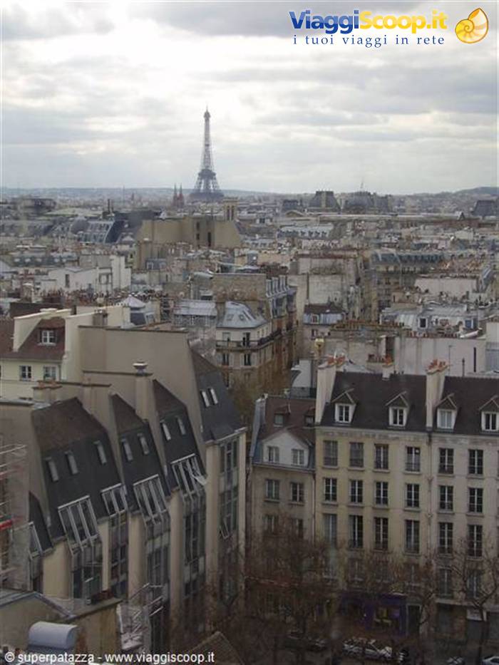 BELLISSIMA VISTA DAL CENTRO POMPIDOU