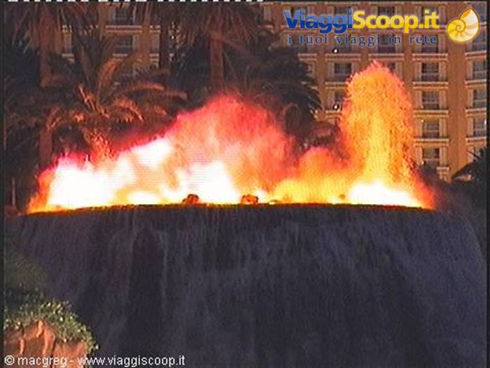 Las Vegas, vulcano hotel Mirage