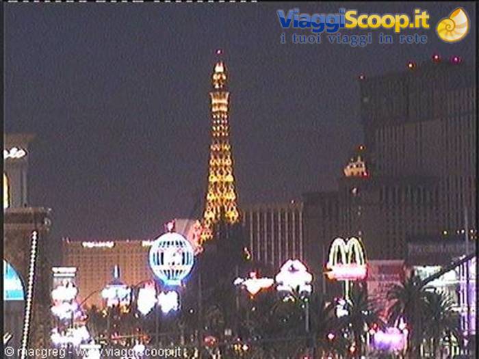 Las Vegas con la Tour Eiffel