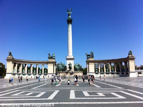 Budapest Piazza degli Eroi