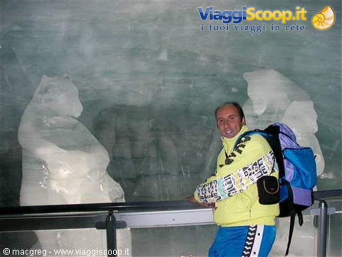 Jungfraujoch, sculture di ghiaccio