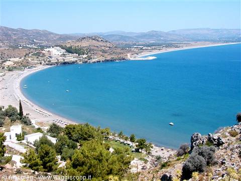 Una spiaggia dell'isola