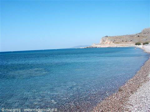 Spiaggia dell'hotel Lindos Princess
