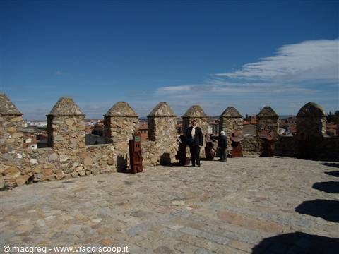 Avila, sulle mura