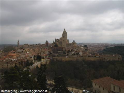 Segovia, vista dall'Alcazar