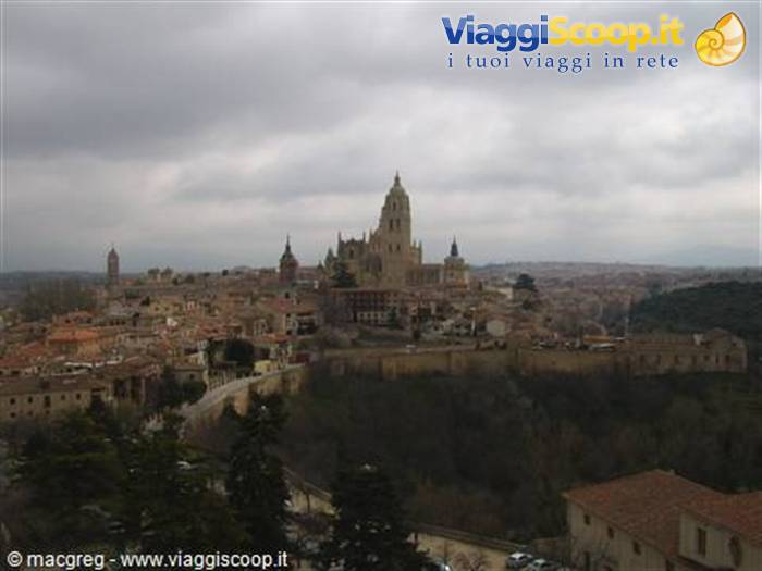 Segovia, vista dall'Alcazar