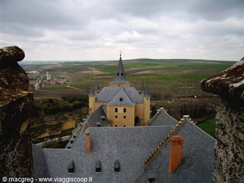 Segovia, vista dall'Alcazar