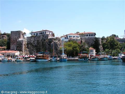 Kaleici visto dal mare