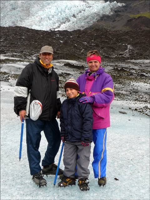 Parco Nazionale di Skaftafell, escursione sul ghiacciaio