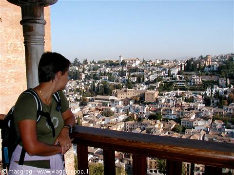 Granada vista dall'Alhambra