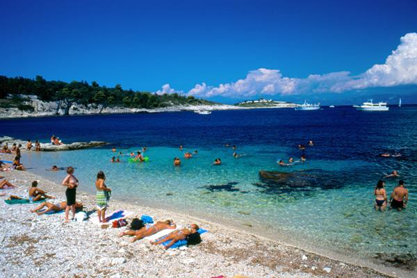 Paxos - Baia nei pressi di Gaios