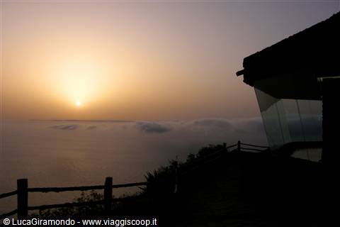 Tramonto dal Mirador de la Peña