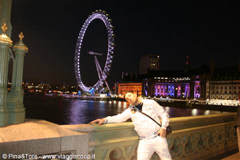 london eye by night
