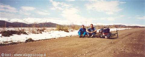 La patagonia in bicicletta