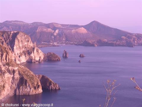 panorama da Lipari.